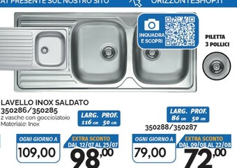 Orizzonte Lavatrice offerta