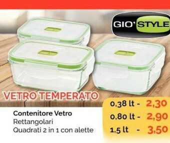 Orizzonte Contenitori per alimenti offerta