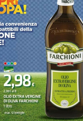 Superconti Farchioni Olio extravergine di oliva offerta
