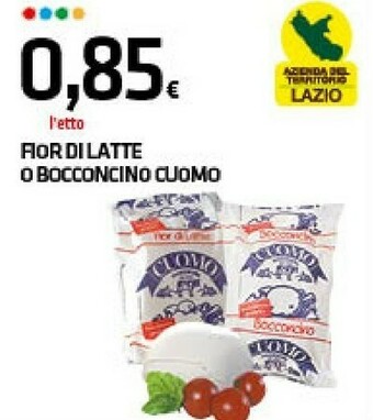 Superconti Cuomo Fior di latte offerta