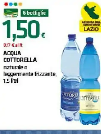 Superconti Cottorella Acqua offerta