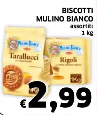 Ecu Discount Barilla Mulino Bianco Biscotti 1 kg offerta