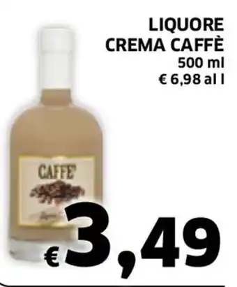 Ecu Discount Liquore Crema Caffè 500 ml offerta