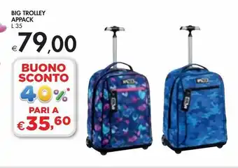 Bennet Big trolley appack offerta
