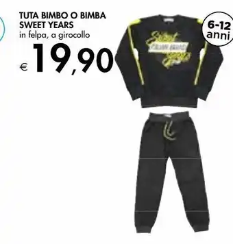 Bennet Tuta bimbo o bimba sweet years offerta