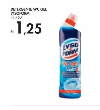 Bennet Detergente wc gel lysoform offerta