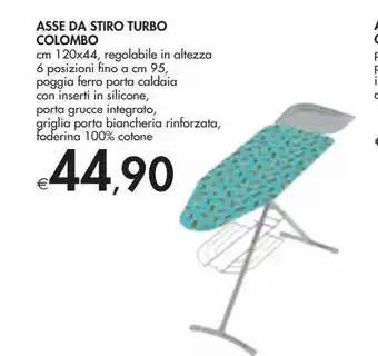 Bennet Asse da stiro turbo colombo offerta