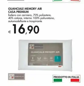 Bennet Guanciale meomory air casa premium offerta