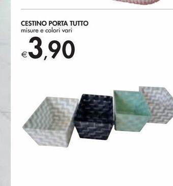 Bennet Cestino porta tutto offerta