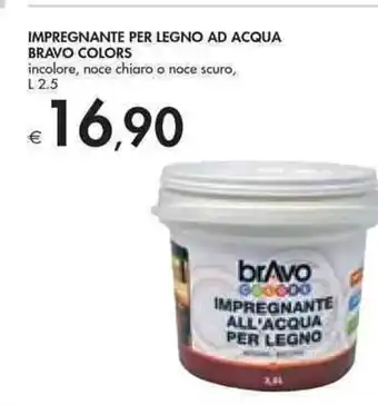 Bennet Impegnante per legno ad ascua bravo colors offerta