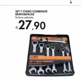 Bennet Set 7 chiave cromata bravo & facile offerta