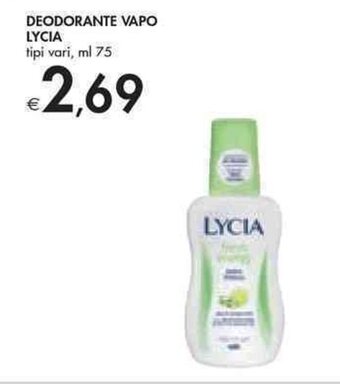 Bennet Deodorante vapo lycia offerta