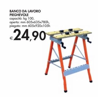 Bennet Banco da lavoro pieghevole offerta