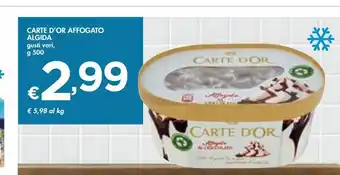 Bennet Carte d'or affogato algida offerta