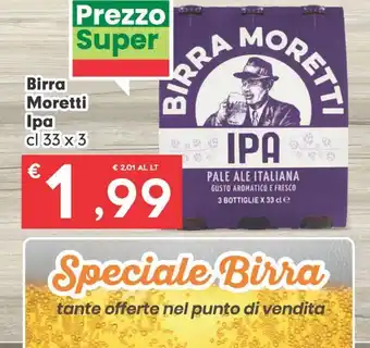 Despar Birra moretti ipa offerta
