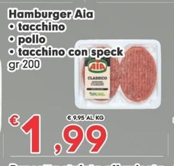 Despar Hamburger aia offerta