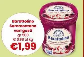 Despar Barattolino sammontana vari gusti offerta