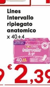 Despar Lines intervallo ripiegato anatomico offerta