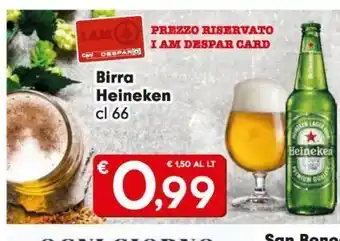 Despar Birra heineken offerta