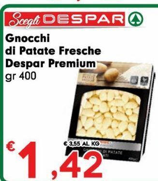 DeSpar Express Gnocchi di patate fresche despar premium offerta