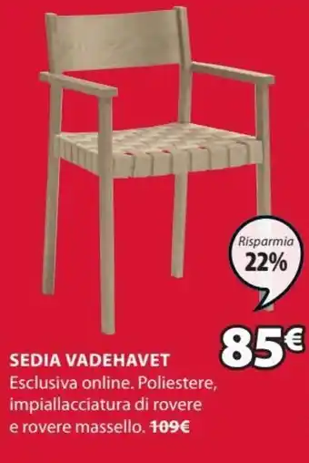 JYSK Sedia Vadehavet offerta