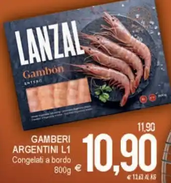 MD Discount Lanzal Gamberi Argentini L1 800 g offerta