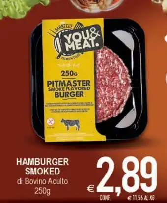 MD Discount You & Meat Hamburger Smoked 250 g offerta