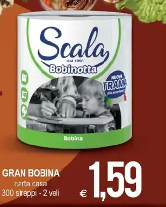 MD Discount Scala Gran Bobina 300 strappi - 2 veli offerta