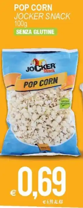 MD Discount Jocker Snack Pop Corn 100 g offerta