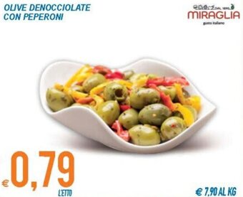MD Discount Miraglia Olive Denocciolate con peperoni offerta
