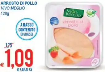 MD Discount Vivo Meglio Arrosto di Pollo 120g offerta