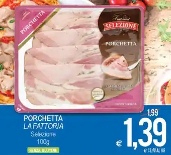 MD Discount La Fattoria Porchetta 100g offerta