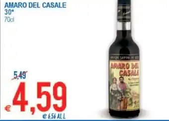 MD Discount Amaro del Casale 3° 70cl offerta