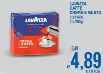 MD Discount Lavazza Caffè crema e gusto classico 2 x 250g offerta
