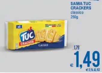 MD Discount Saiwa Tuc Crackers classico 250g offerta