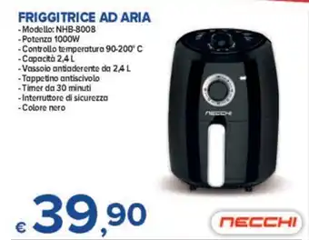 MD Discount Necchi Friggitrice ad aria 2,4 L offerta