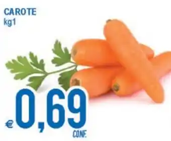 MD Discount Carote 1kg offerta