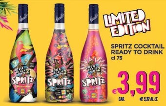 Spritz Cocktail ready to drink 75 cl