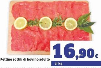 Sigma Fettine sottili di bovino adulto offerta