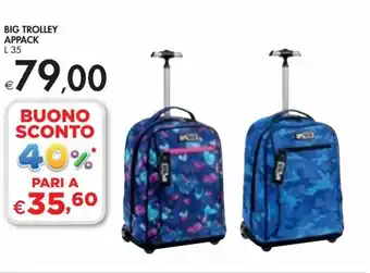 Bennet Big Trolley Appack 35 L offerta