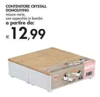 Domoliving Contenitore Crystall