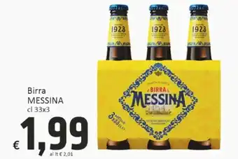 Paghi Poco Messina Birra 33 cl x 3 offerta