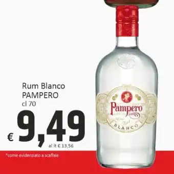 Paghi Poco Pampero Rum Blanco 70 cl offerta