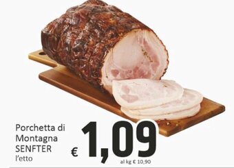 Paghi Poco Senfter Porchetta di Montagna offerta