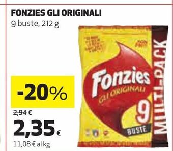 Ipercoop Fonzies gli originali offerta