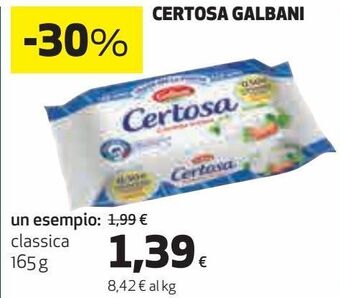 Coop Certosa galbani offerta