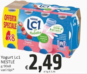 Paghi Poco Nestlé Yogurt LC1 90 g x 8 offerta