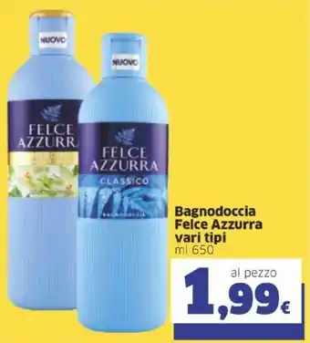 Sigma Felce Azzura Bagnodoccia vari tipi 650 ml offerta
