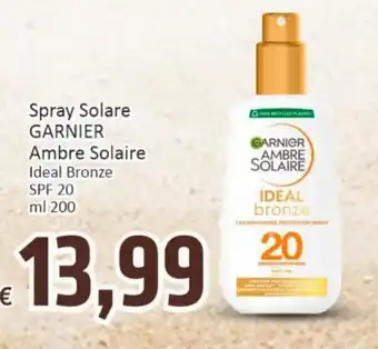 Paghi Poco Garnier Ambre Solaire Spray Solare 200 ml offerta