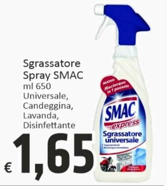 Paghi Poco Smac Sgrassatore Spray 650 ml offerta